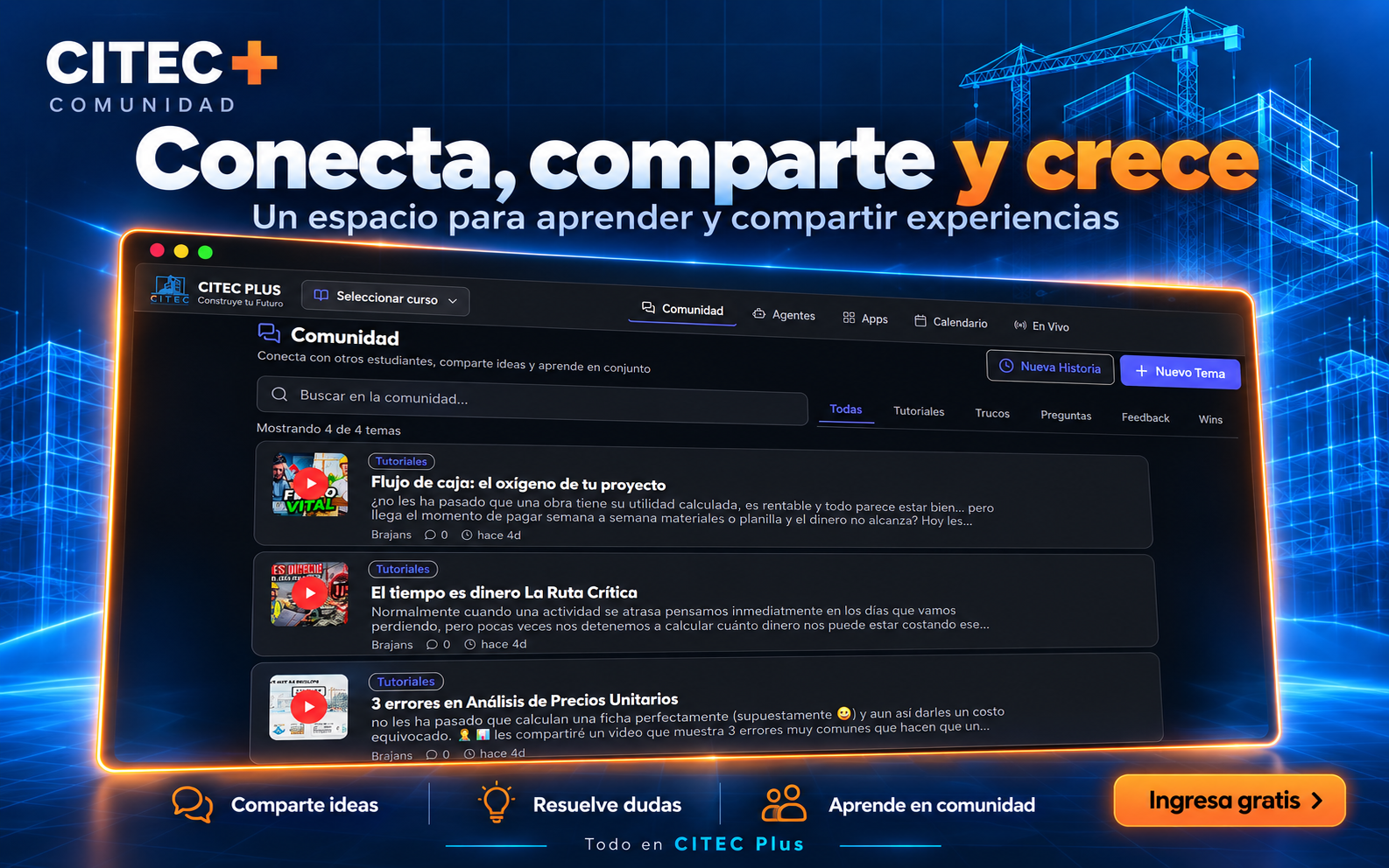 Comunidad de CITEC Plus
